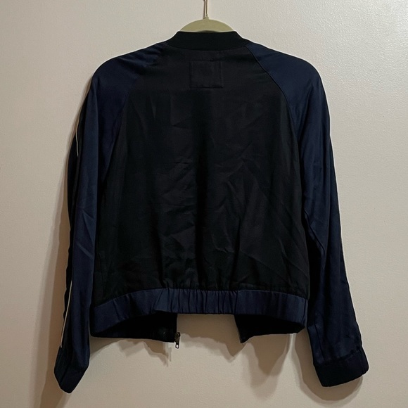 NWOT American Eagle Navy Bomber Jacket - Picture 4 of 4